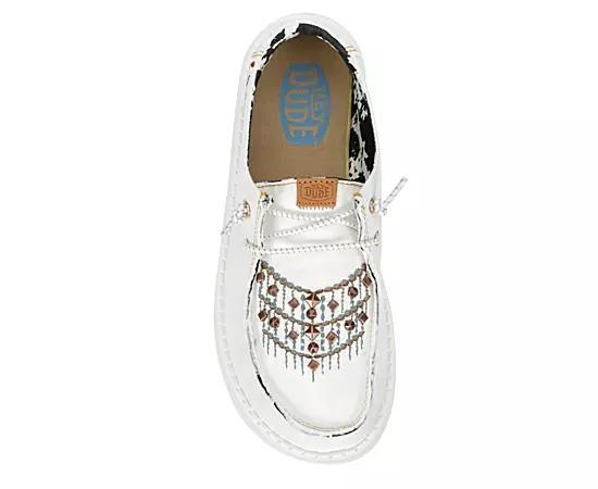Heydude Womens Wendy Denim Slip On Sneaker Product Image