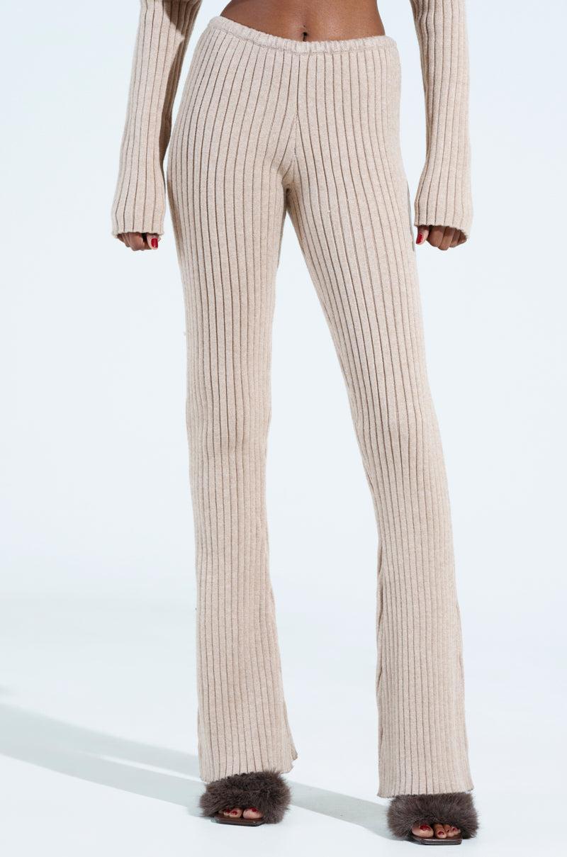 CHIC IS MY MIDDLE NAME KNIT PANT Product Image