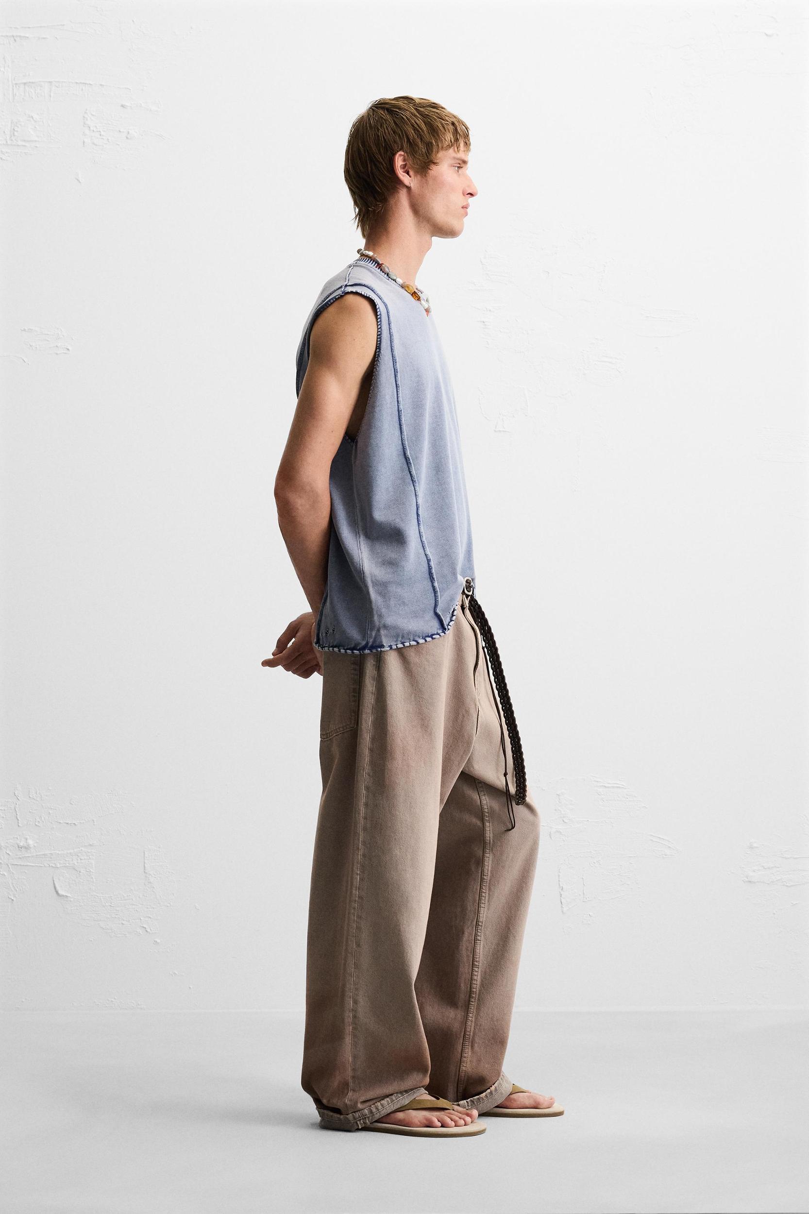 WASHED KNIT TANK TOP Product Image