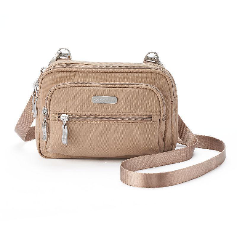 baggallini Triple Zipper Convertible Crossbody Bag Product Image