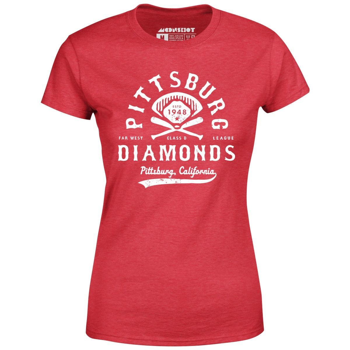 Pittsburg Diamonds - California - Vintage Defunct Baseball Teams - Women's T-Shirt Female Product Image