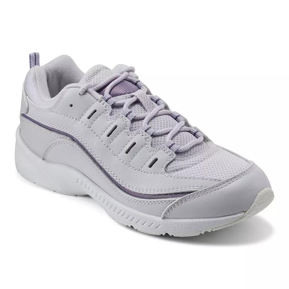 Easy Spirit Romy Women's Fashion Walking Sneakers, Size: 7.5 XW, Light Purple Leather Product Image