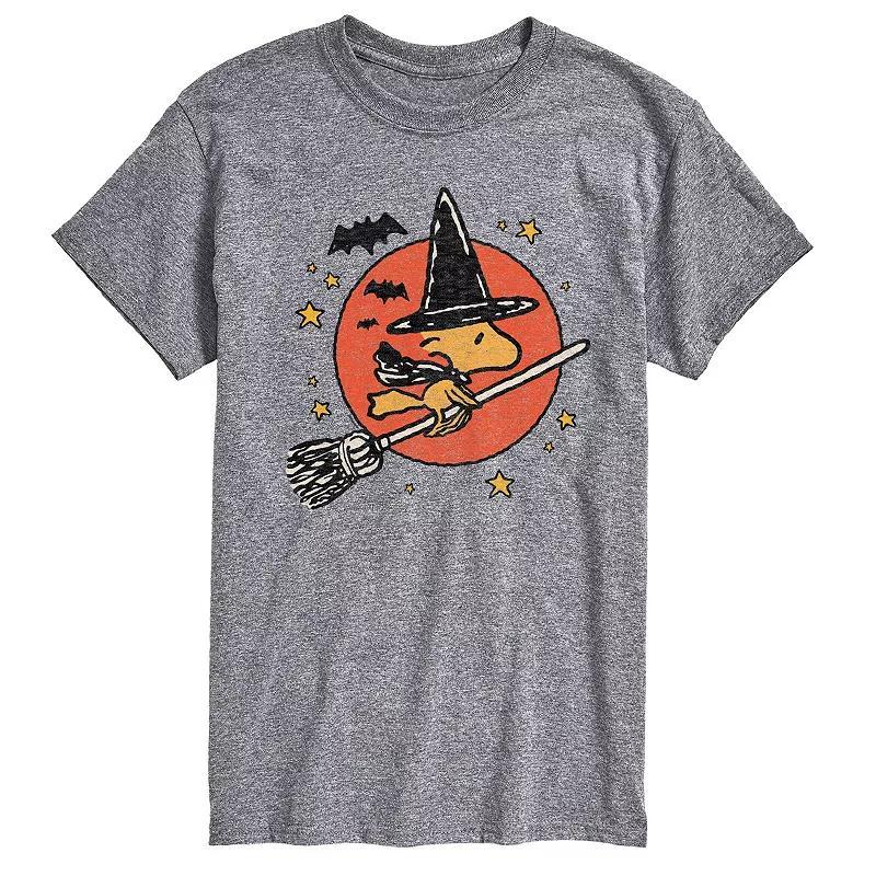 Men's Peanuts Woodstock Witch Graphic Tee, Size: Medium, White Product Image