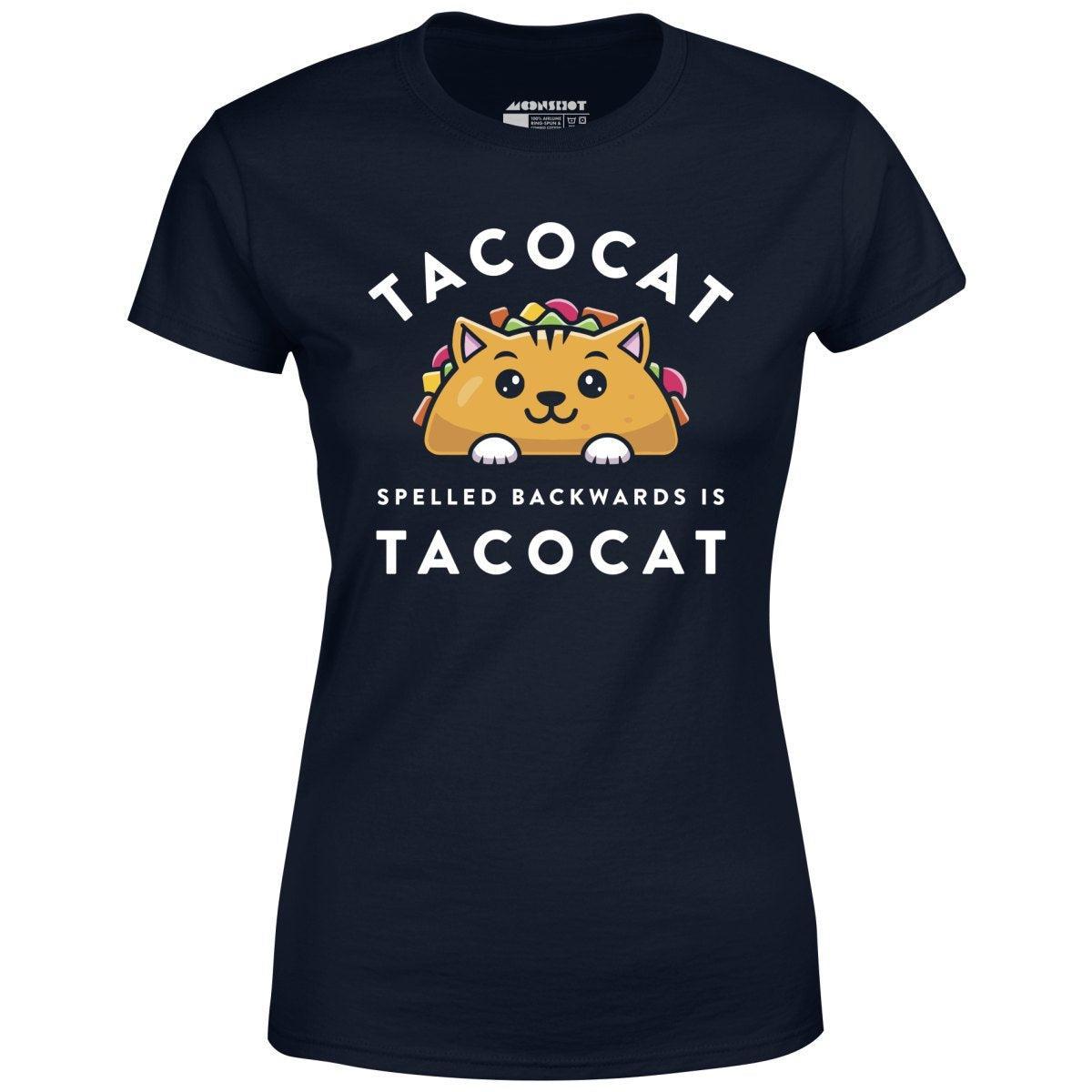 Tacocat Spelled Backwards - Women's T-Shirt Female Product Image