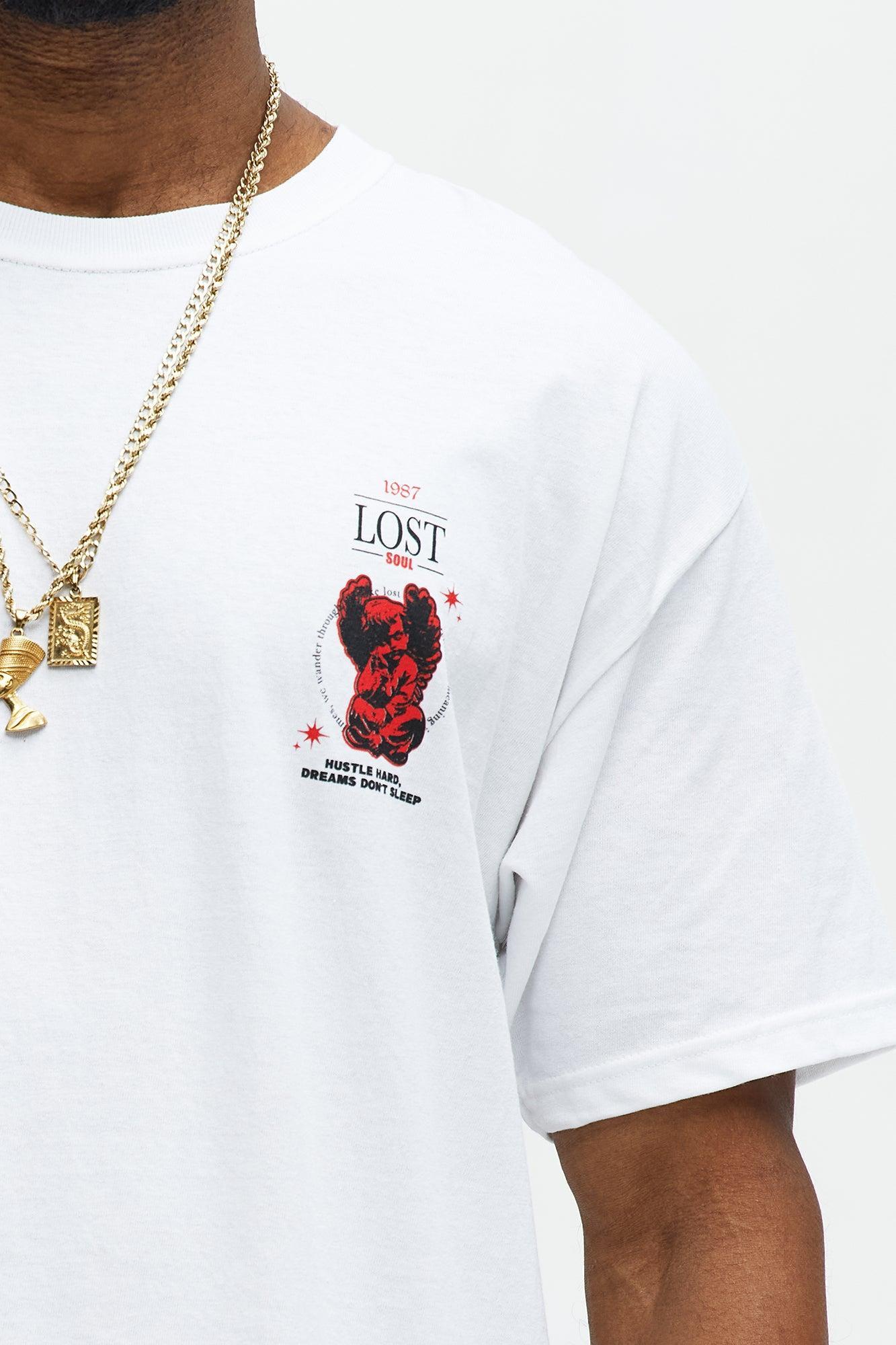 1987 Lost Soul Short Sleeve Tee - White Product Image