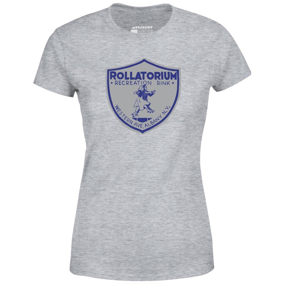 Rollatorium - Albany, NY - Vintage Roller Rink - Women's T-Shirt Female Product Image