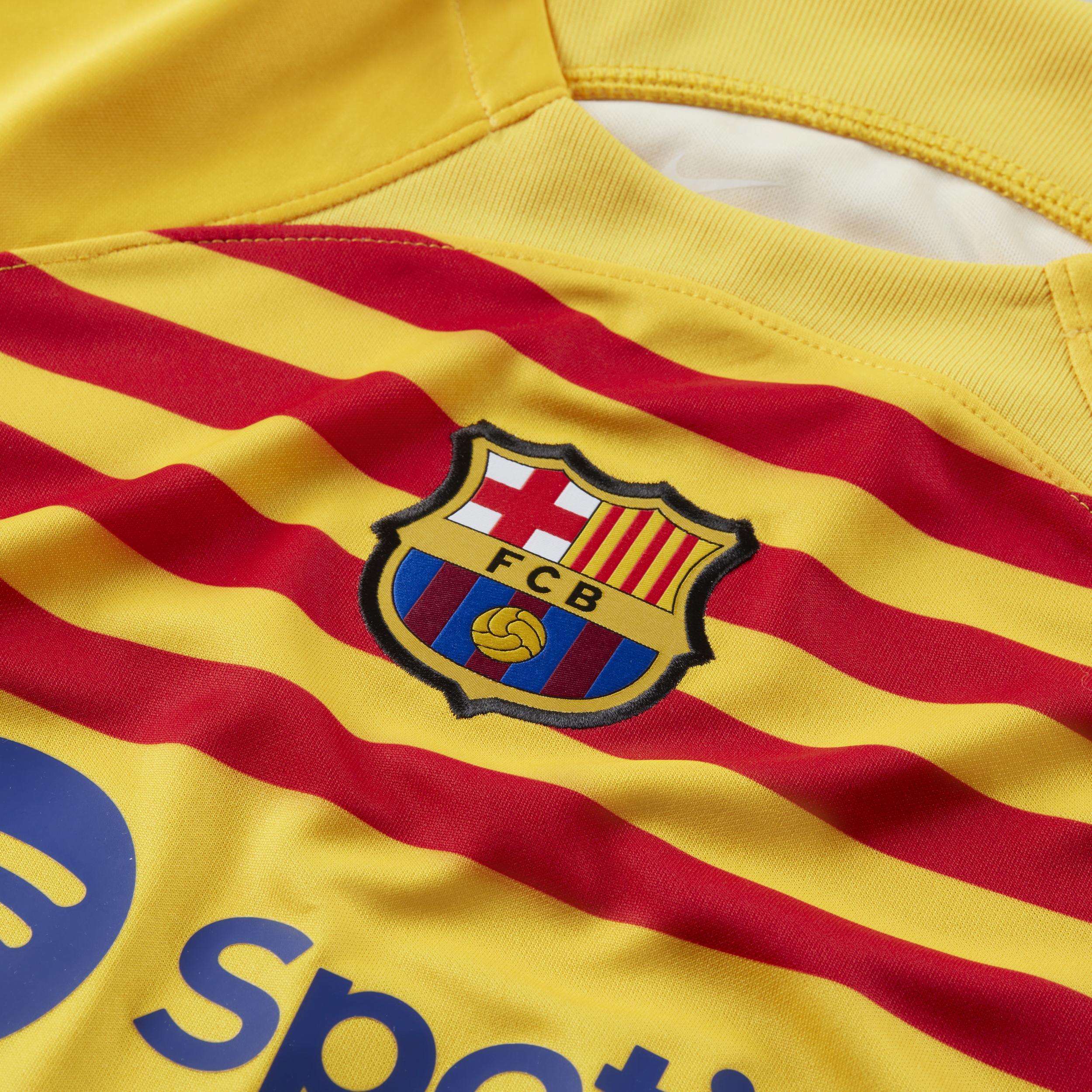 FC Barcelona 2023/24 Stadium Fourth Big Kids' Nike Dri-FIT Soccer Jersey Product Image