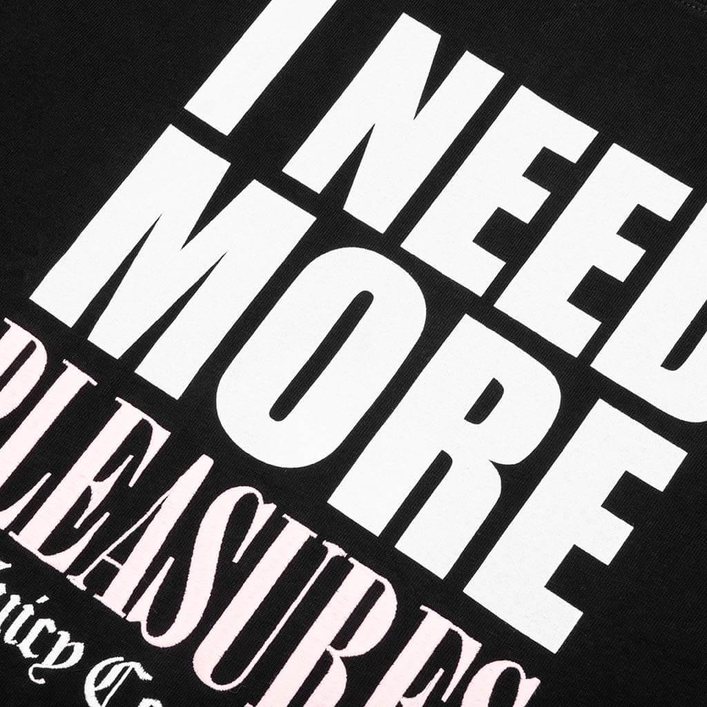 Pleasures x Juicy Couture Juicy Pleasures Heavyweight T-Shirt - Black Male Product Image
