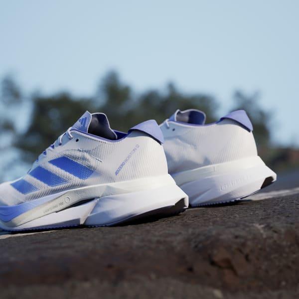 adidas Adizero Boston 12 Shoes Cloud White 7.5 Womens Product Image