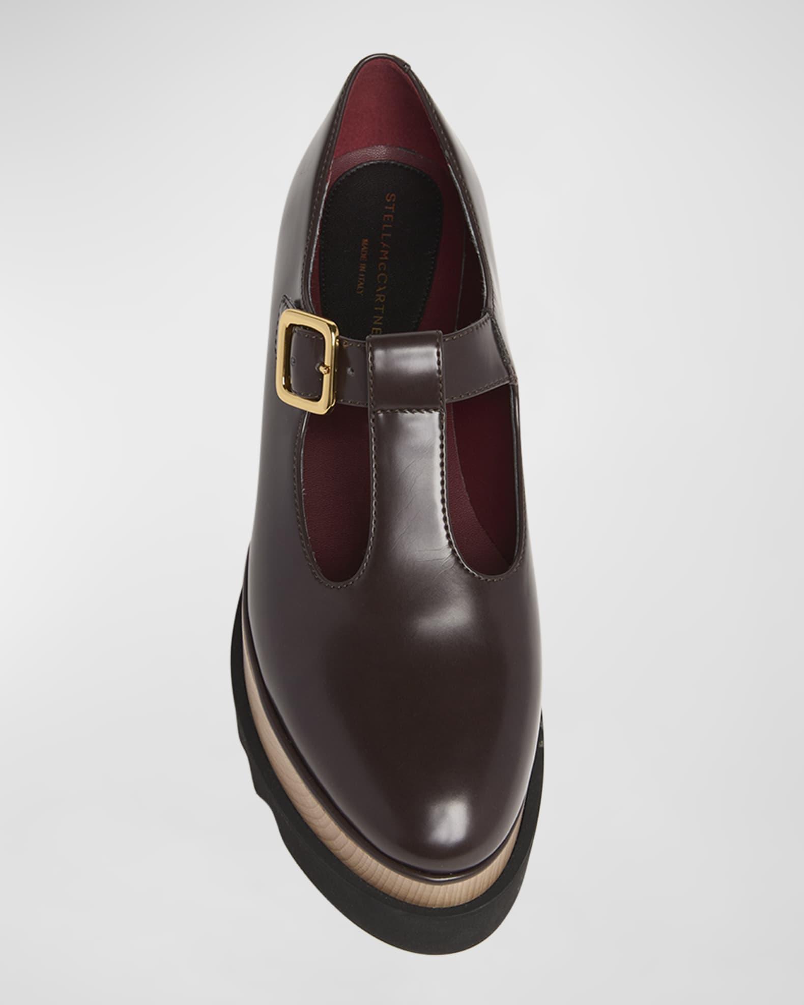 Elyse Vegan Mary Jane Platform Loafers Product Image