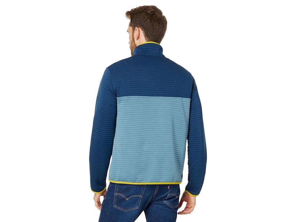 L.L.Bean Airlight Knit Pullover Color-Block (Collegiate /Steel ) Men's Clothing Product Image