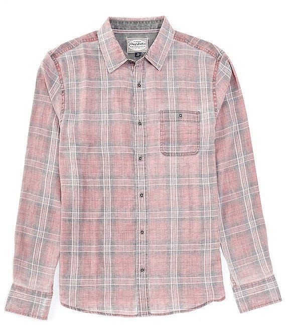 Flag and Anthem Paxton Vintage Plaid Long Sleeve Woven Shirt Product Image