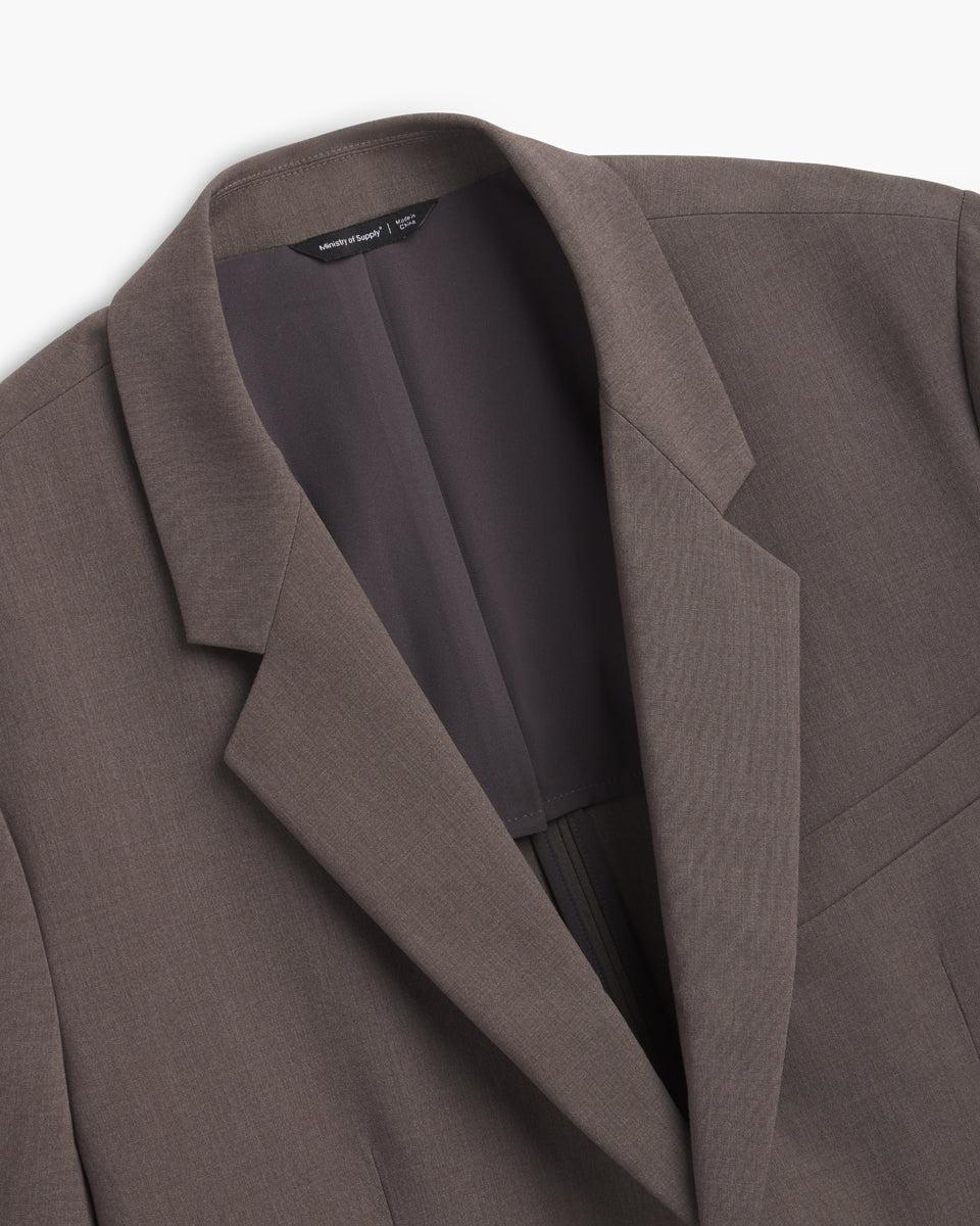 Men's Velocity Suit Jacket - Ash Brown (LW2-NN) Product Image