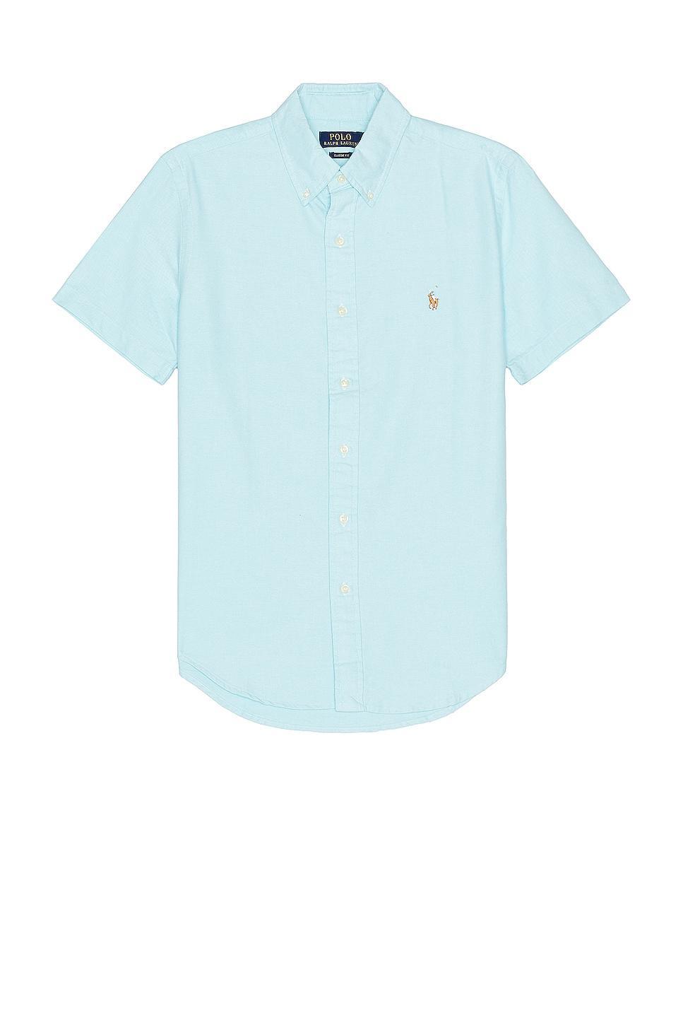Mens Oxford Short-Sleeve Sport Shirt Product Image