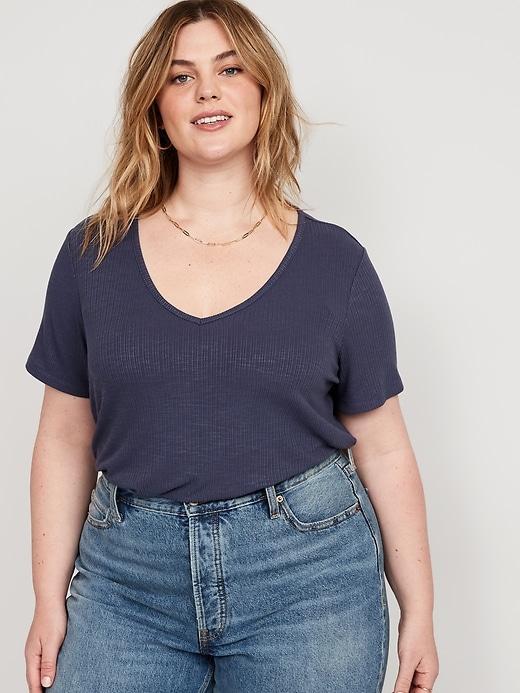 Luxe V-Neck T-Shirt Product Image