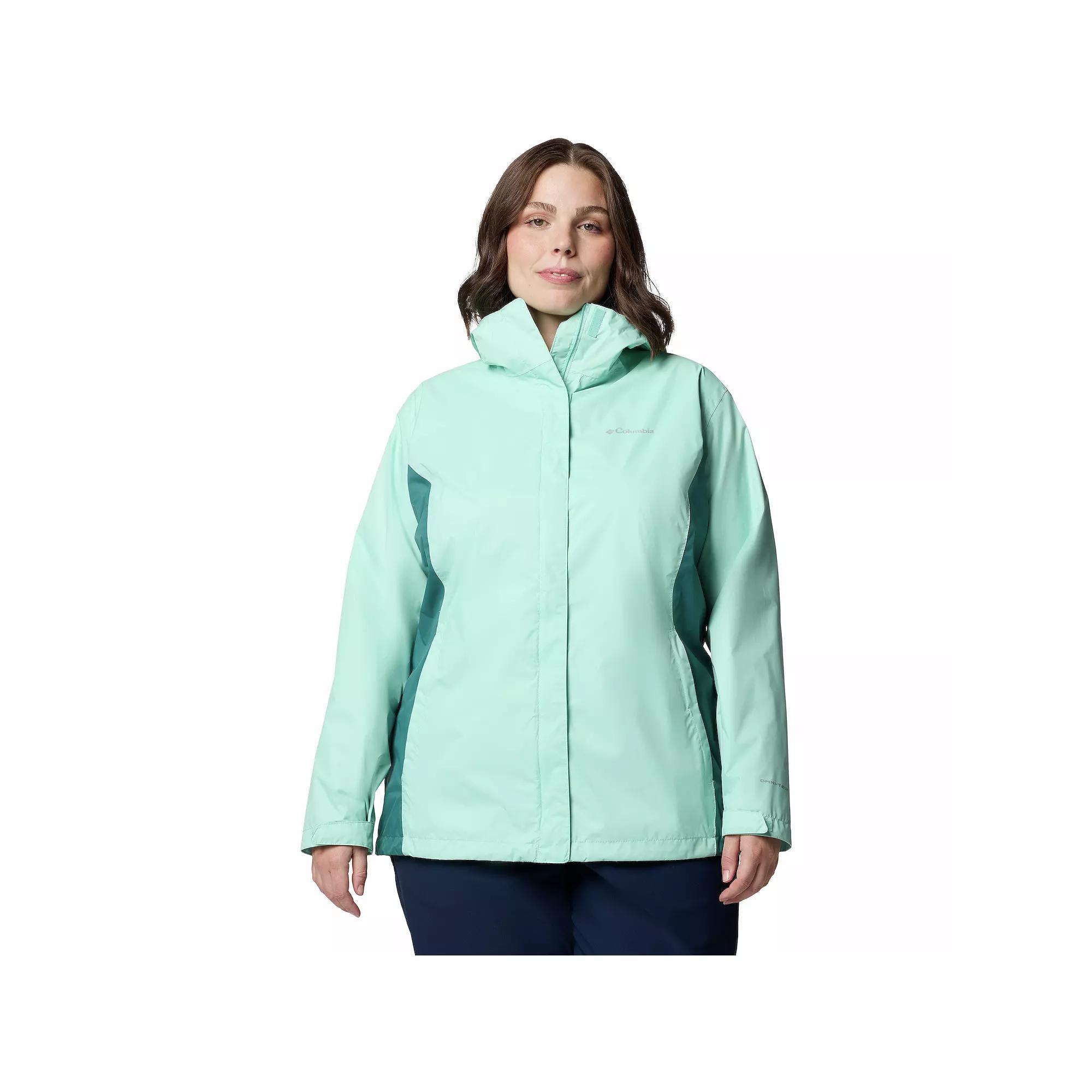 Plus Size Columbia Arcadia™ II Jacket, Women's, Size: 2XL, Yellow Wash Product Image