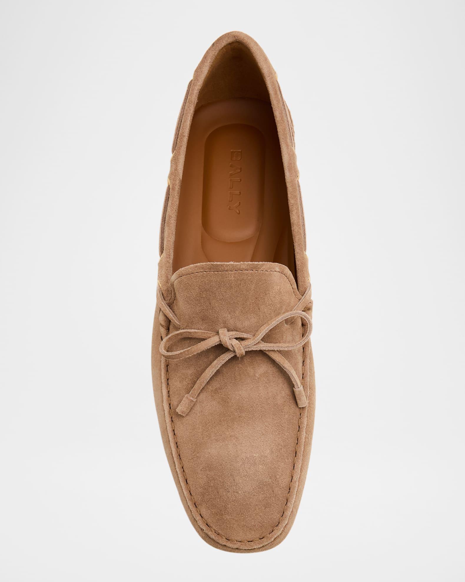 Mens Clarkson Leather Driving Shoes Product Image