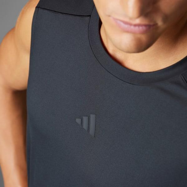 adidas Puremotion Tank Top Black L Mens Product Image