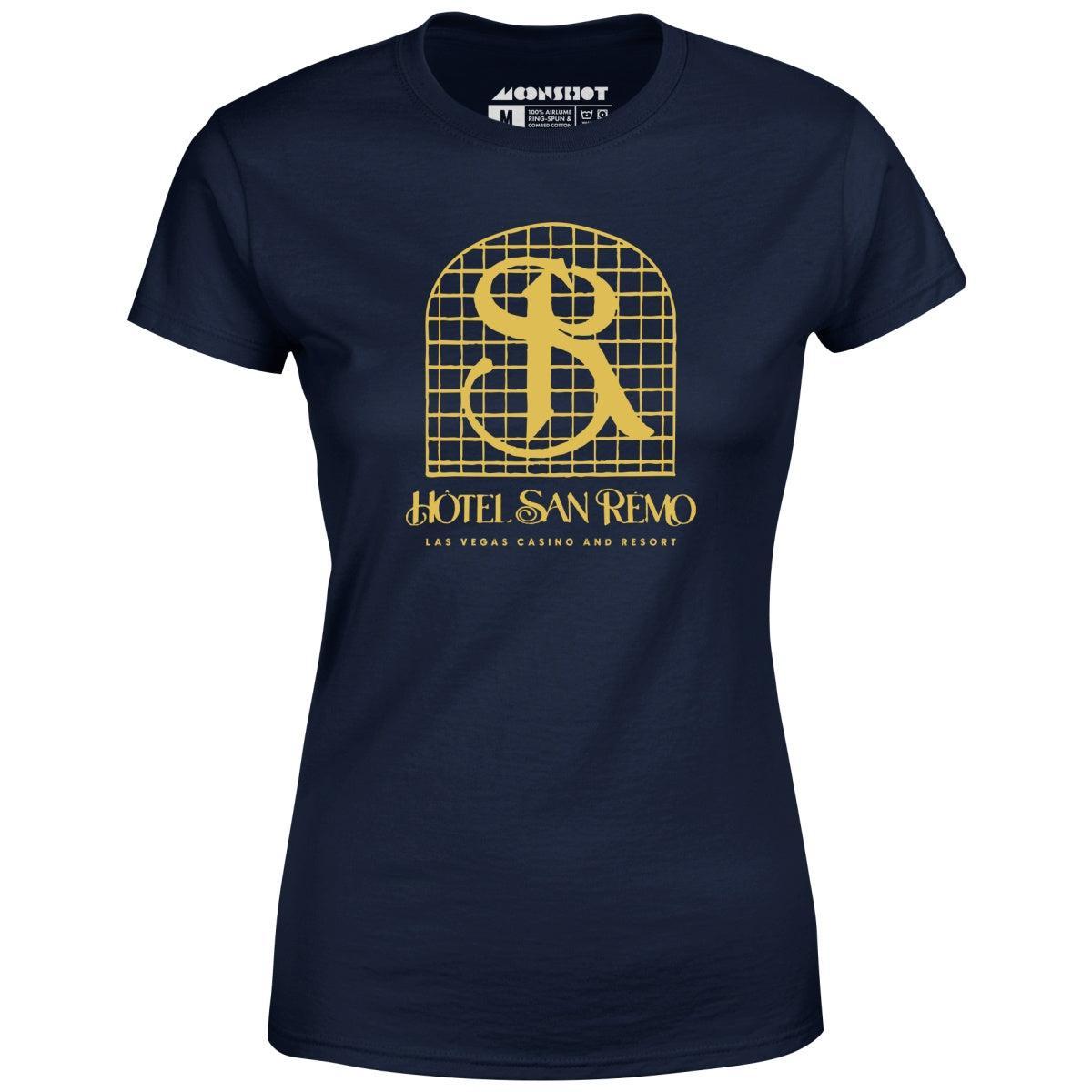 Hotel San Remo - Vintage Las Vegas - Women's T-Shirt Female Product Image