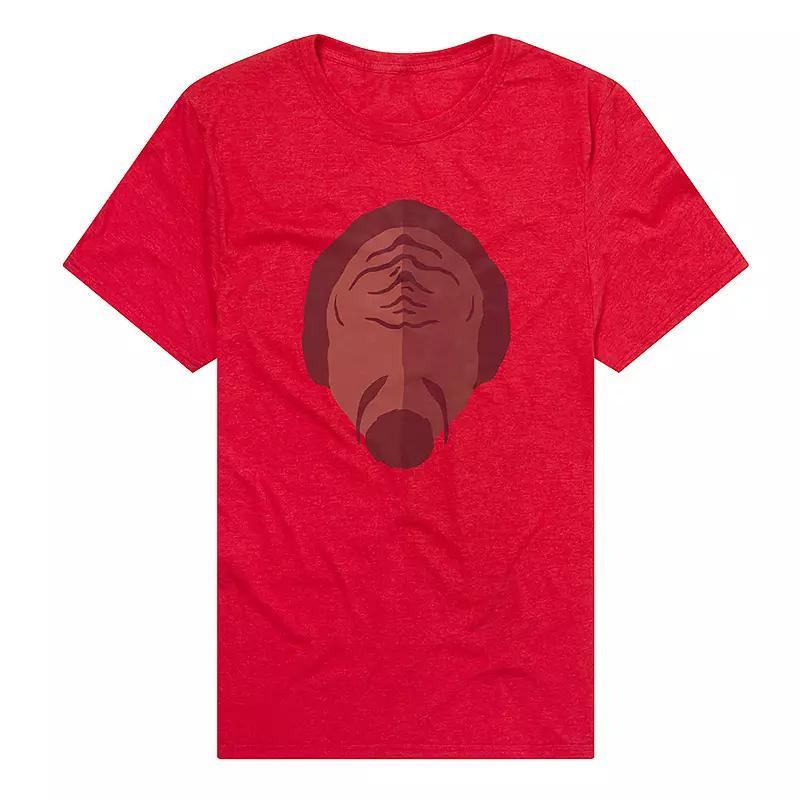 Men's Star Trek Klingon Warrior Silhouette Graphic Tee, Size: Small, Red Product Image