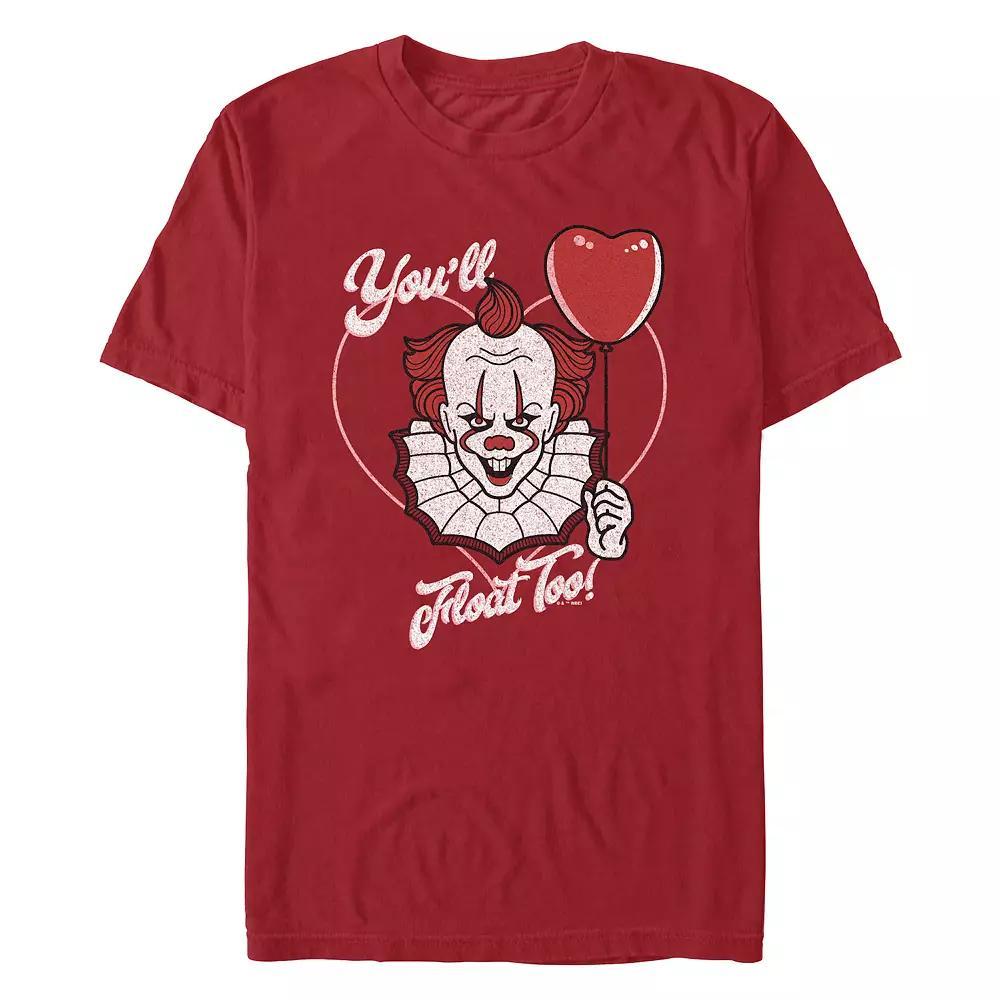 Men's IT You'll Float Too Graphic Tee, Size: XS, Red Product Image