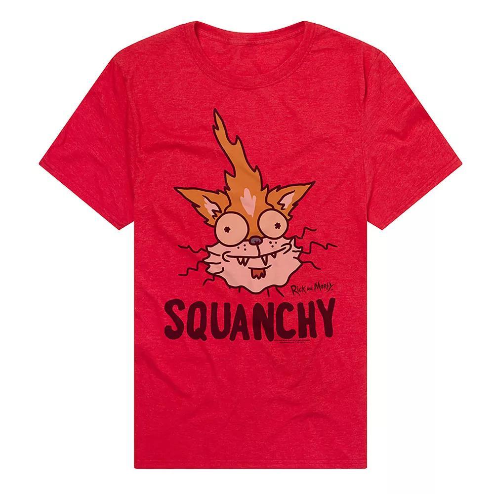 Men's Squanchy Rick & Morty Graphic Tee, Size: Large, Red Product Image