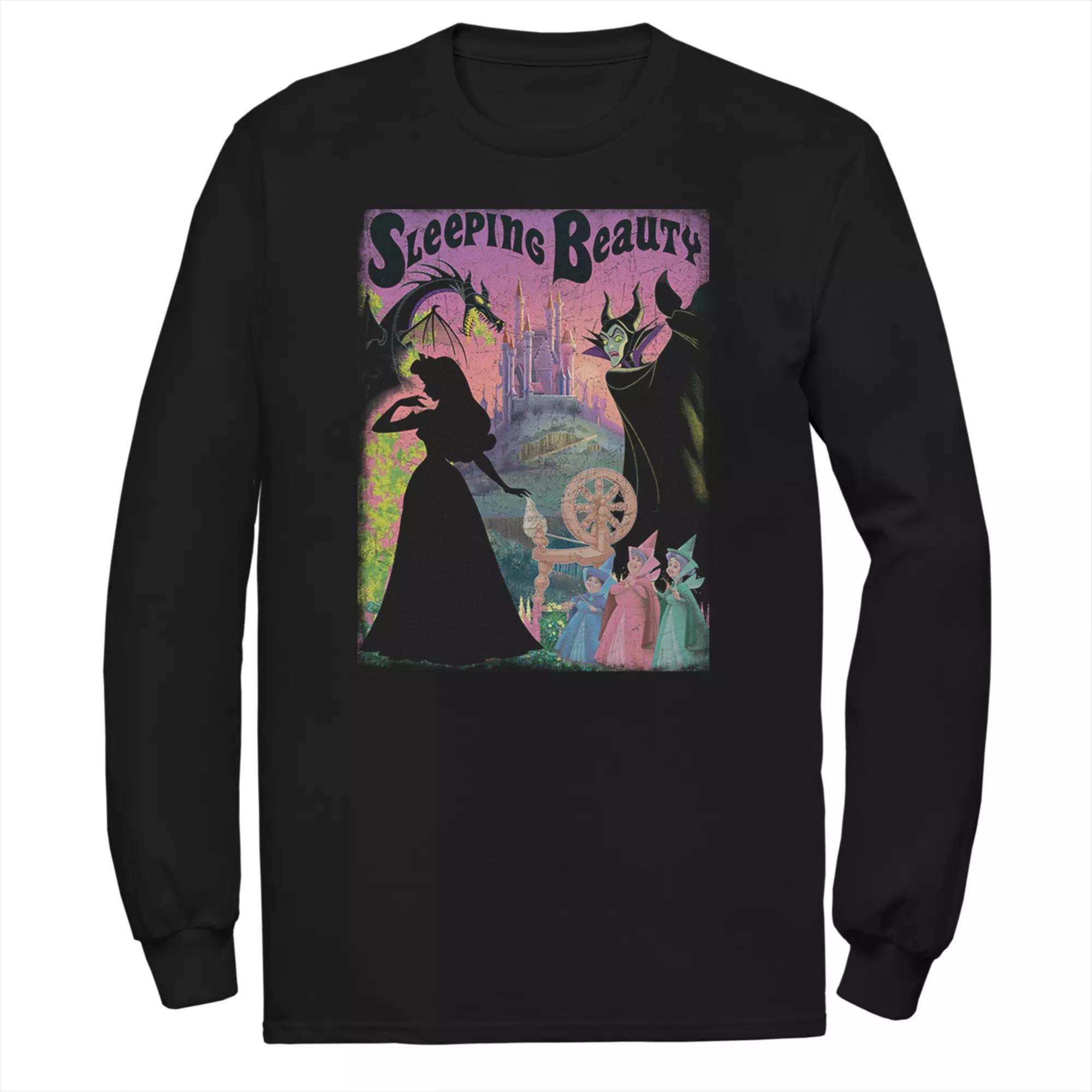 Disney's Sleeping Beauty Men's Poster Tee, Size: Large, Black Product Image