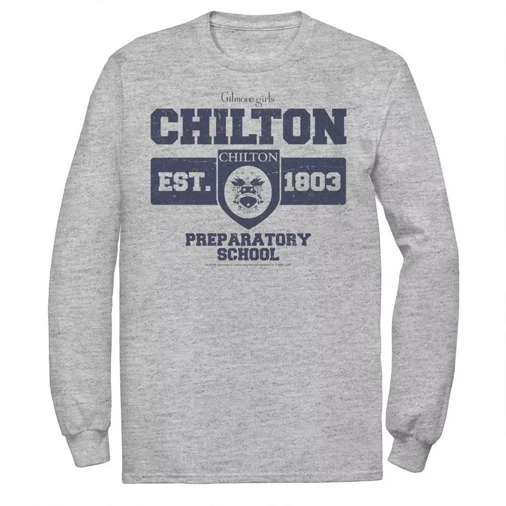 Men's Gilmore Girls Chilton Preparatory School Est. 1803 Tee, Size: Small, Athletic Grey Product Image