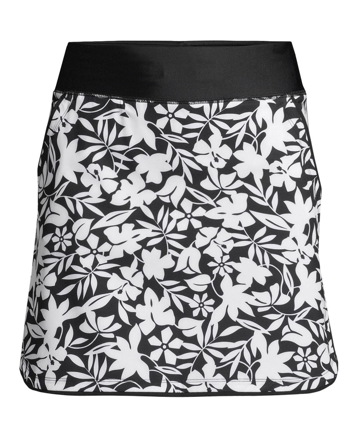 Womens Lands End Quick Dry Active Swim Skort Product Image