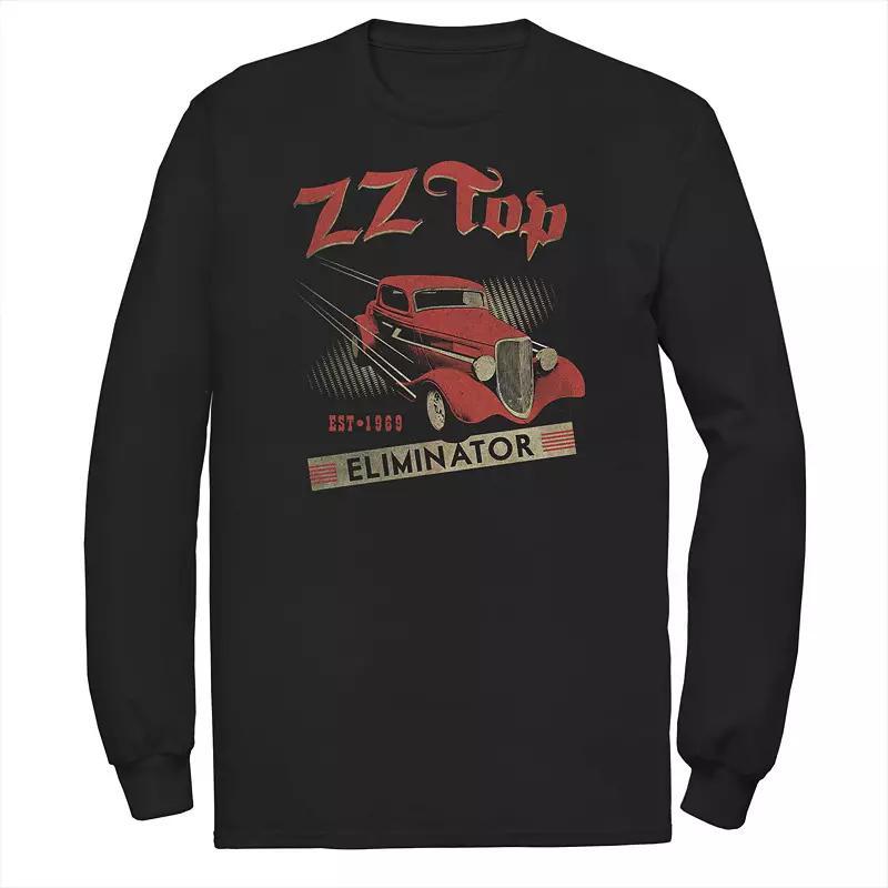Big & Tall ZZ Top Eliminator Car Tee, Men's, Size: Large Tall, Black Product Image