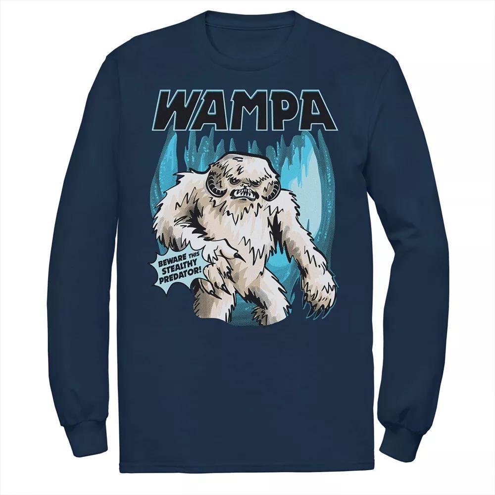 Men's Star Wars Wampa Beware This Stealthy Predator Tee, Size: Medium, Black Product Image