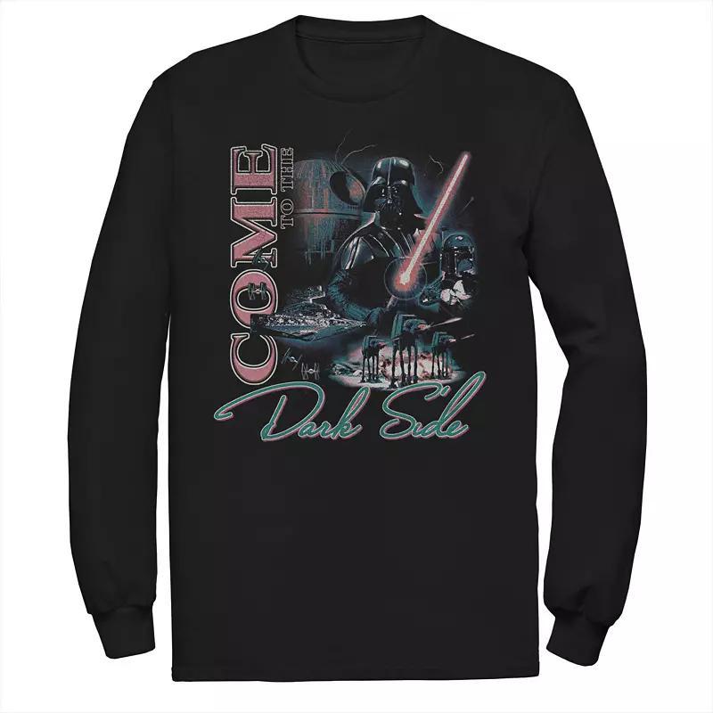Disney's Star Wars Men's Dark Side Front Line Long Sleeve Tee, Size: 4XL, Black Product Image