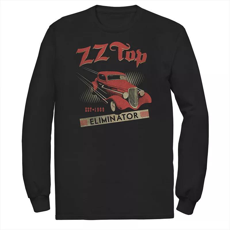 Big & Tall ZZ Top Eliminator Car Tee, Men's, Size: Large Tall, Black Product Image