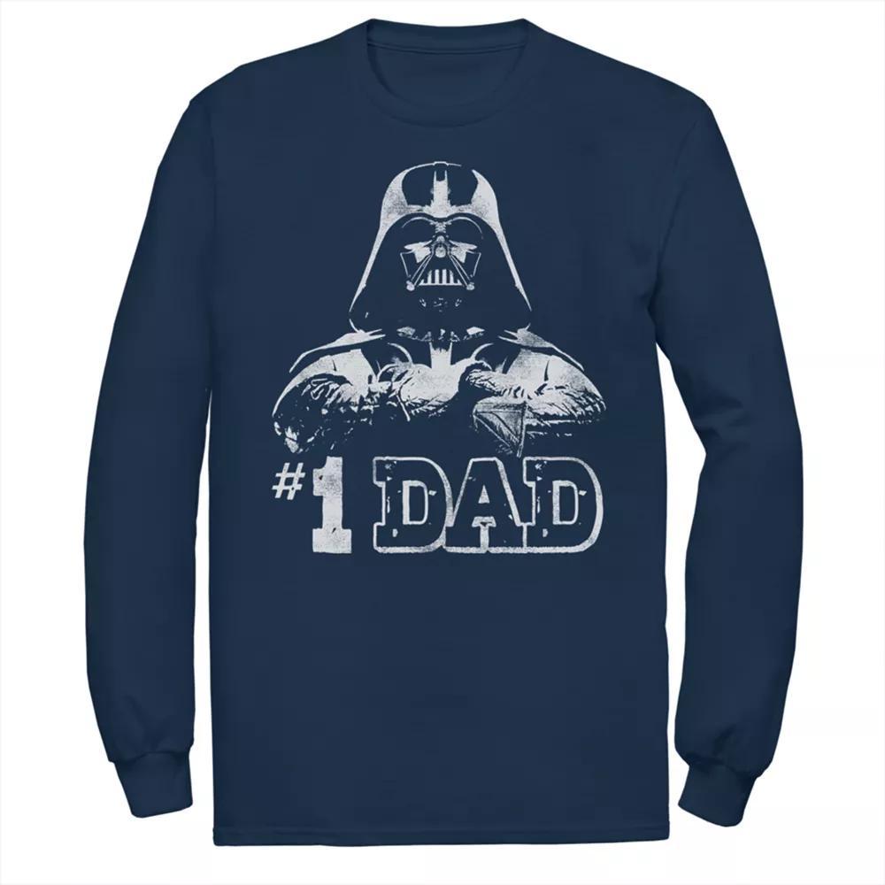 Mens Star Wars Number 1 Dad Graphic Tee Product Image