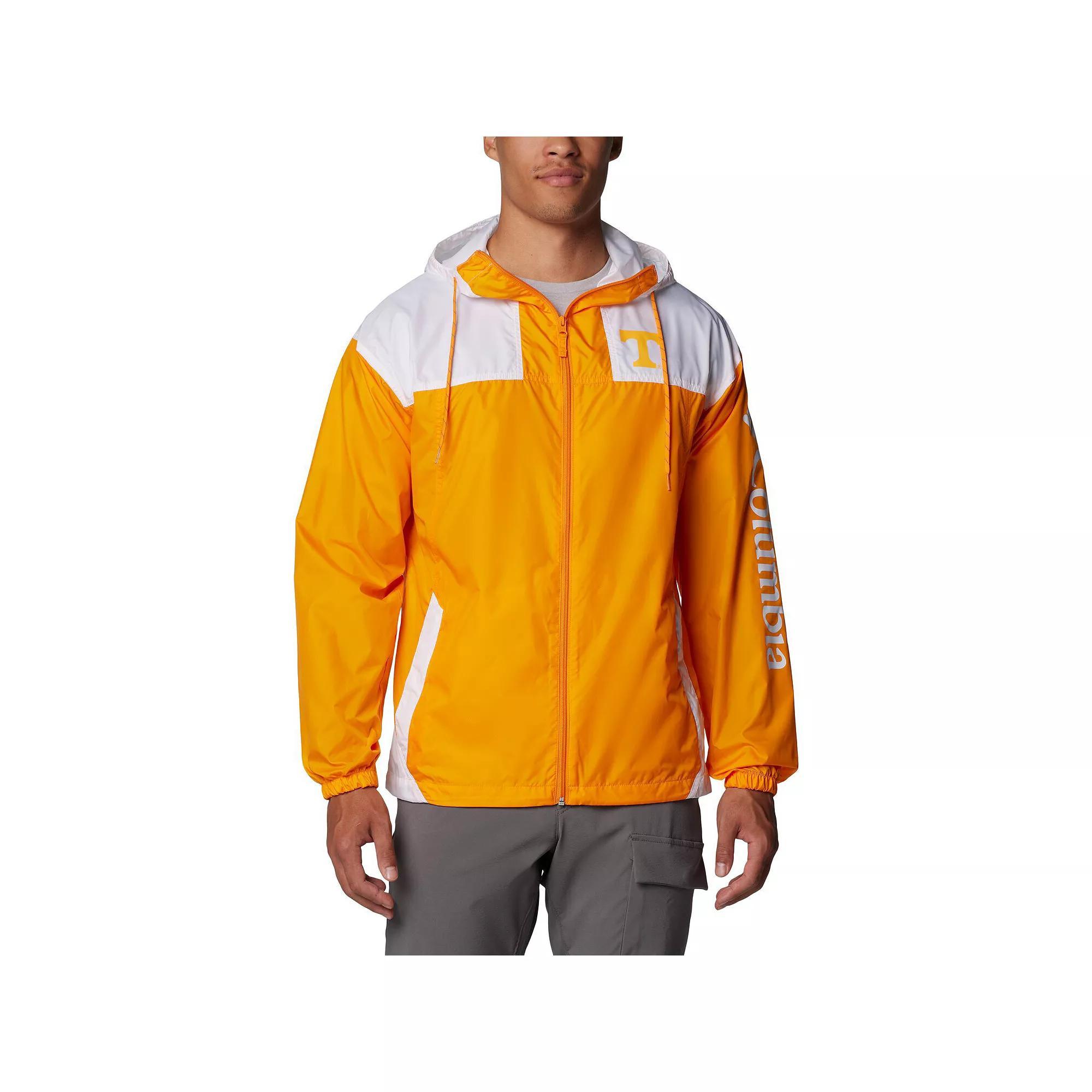 Men's Columbia Tennessee Orange Tennessee Volunteers Flash Challenger II Omni-Shade Full-Zip Hoodie Windbreaker Jacket, Size: Medium Product Image