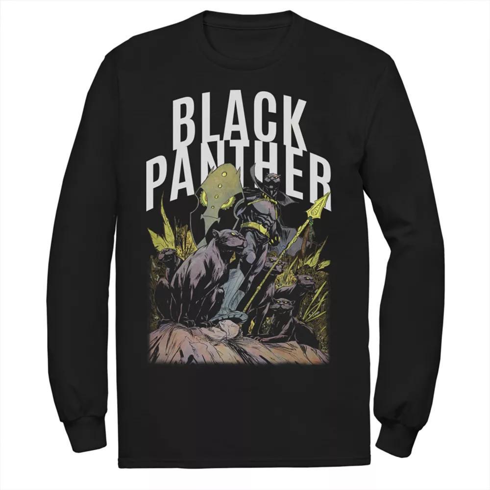 Men's Marvel Panther Squad Tee, Size: Small, Black Product Image