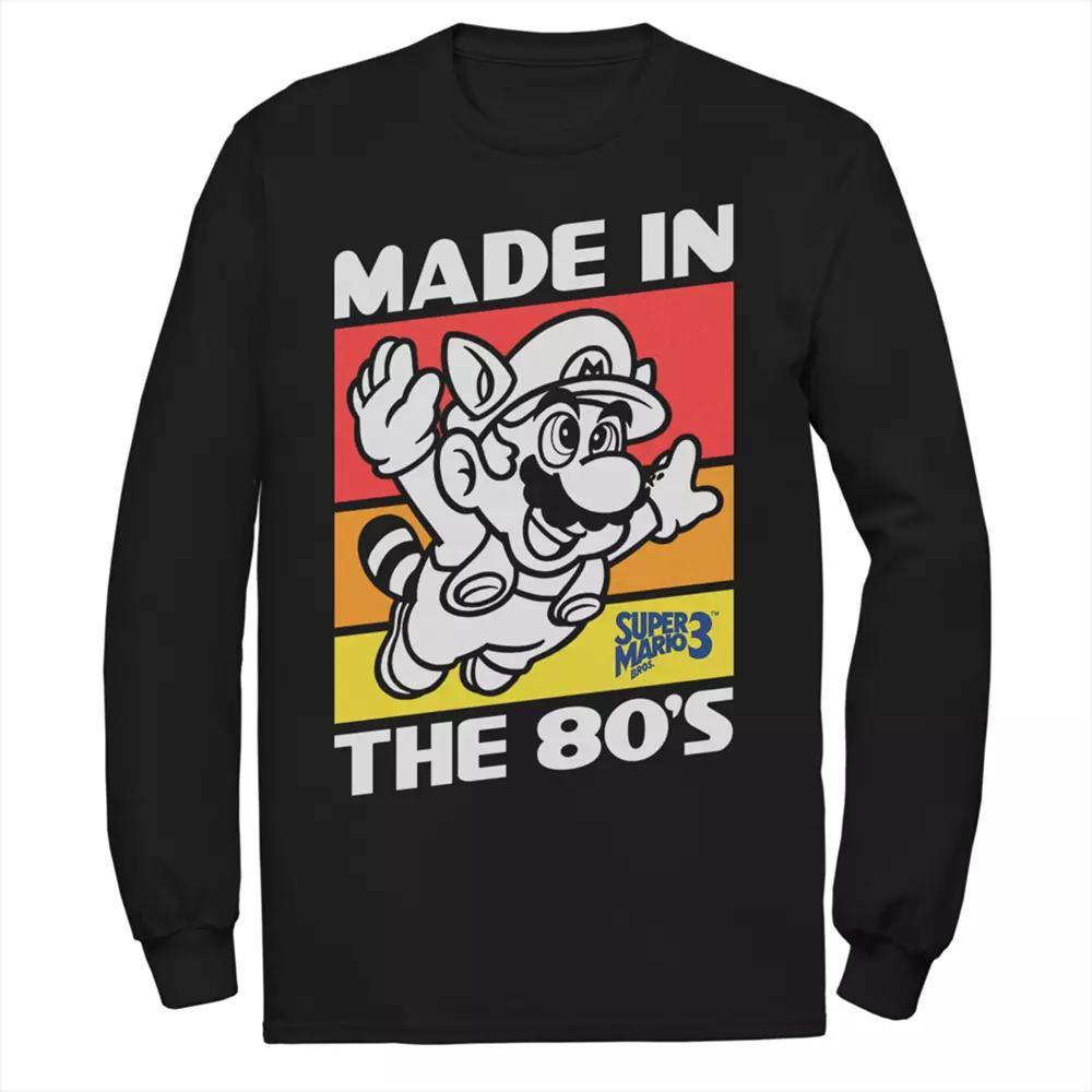 Men's Nintendo Mario Made In the 80s Tee, Size: Medium, Black Product Image