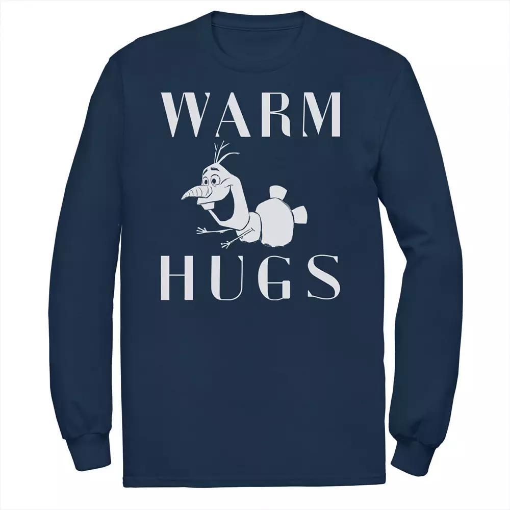 Disney's Frozen Olaf Men's Warm Hugs Tee, Size: XXL, Blue Product Image