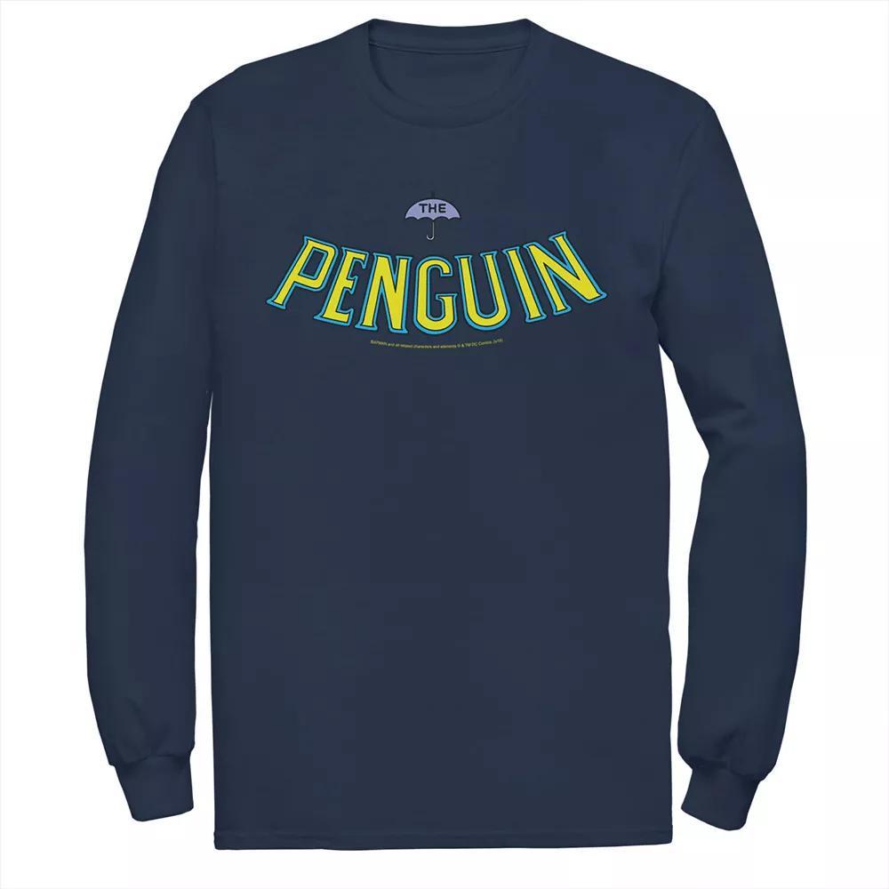 Big & Tall Into The Mountains Badge Long Sleeve Graphic Tee, Men's, Size: 4XL, Blue Product Image