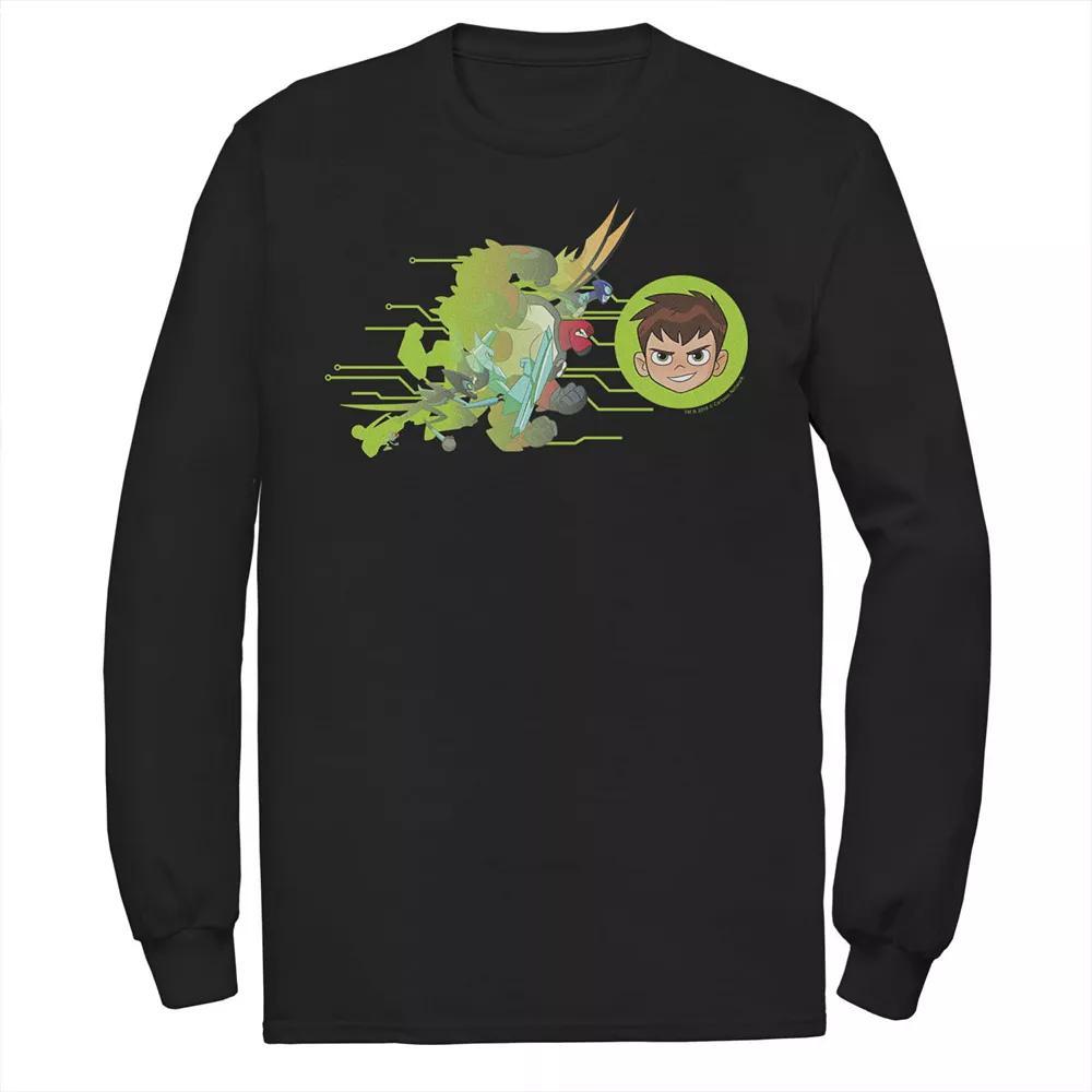 Men's Ben 10 Aliens Charge Tee, Size: Medium, Black Product Image