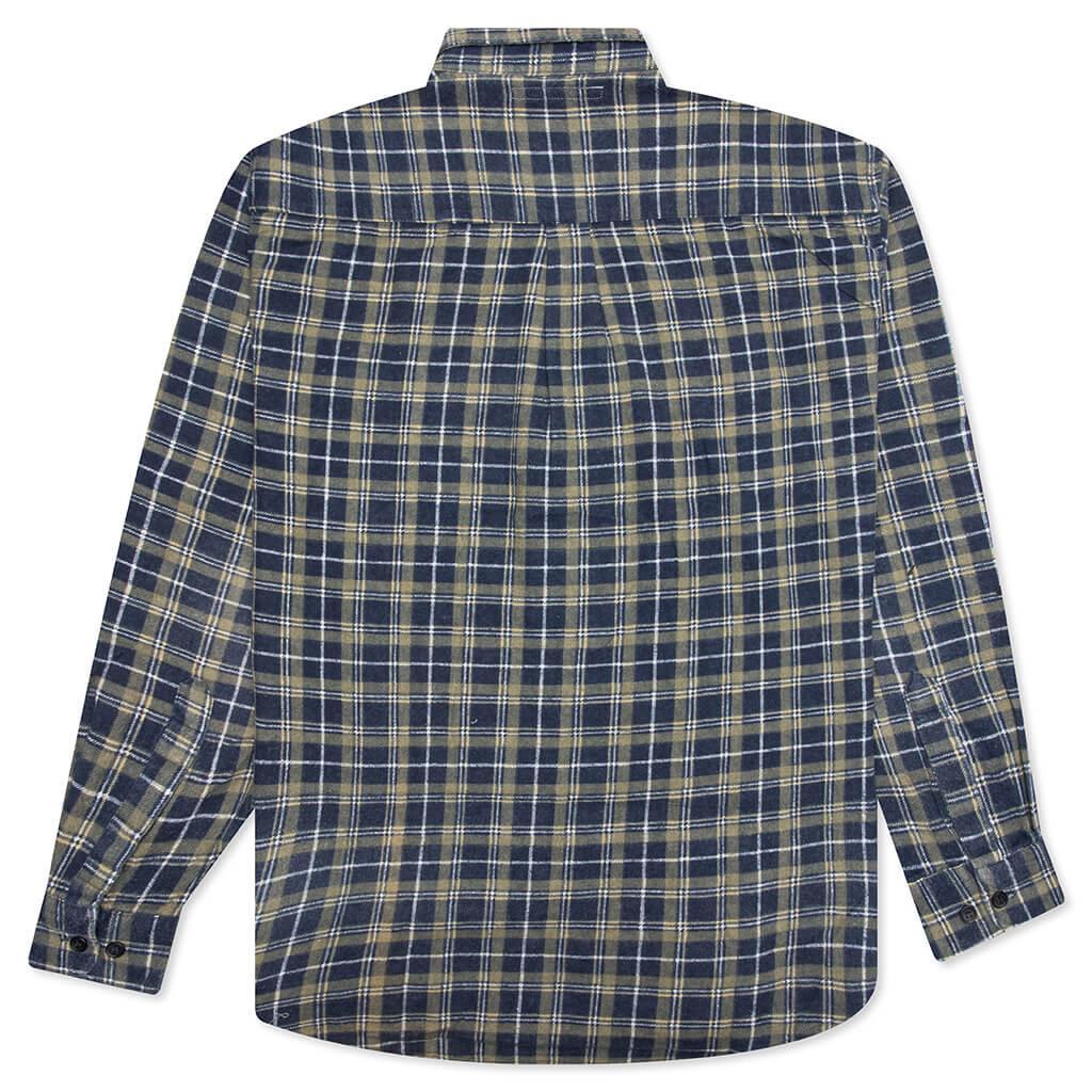 Ribbon Flannel Shirt - Assorted Male Product Image