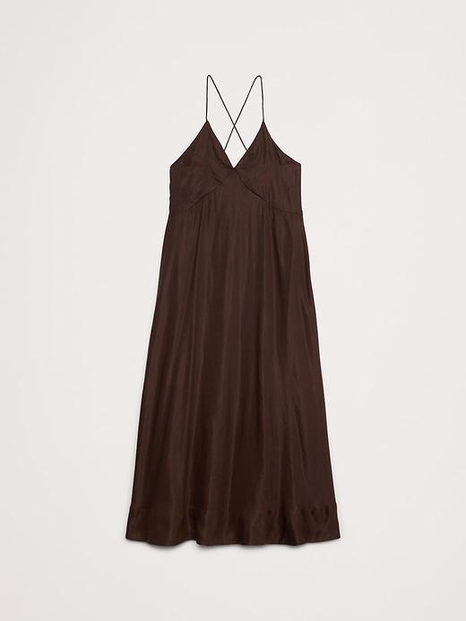 Viscose-Linen Maxi Dress Product Image