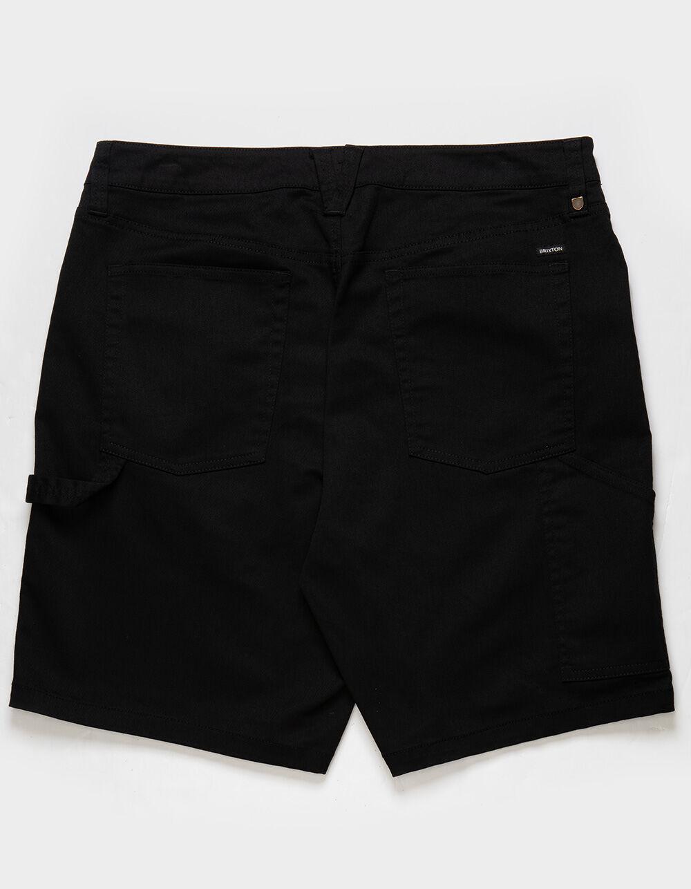 BRIXTON Carpenter Utility Stretch Mens Shorts - BLACK Product Image