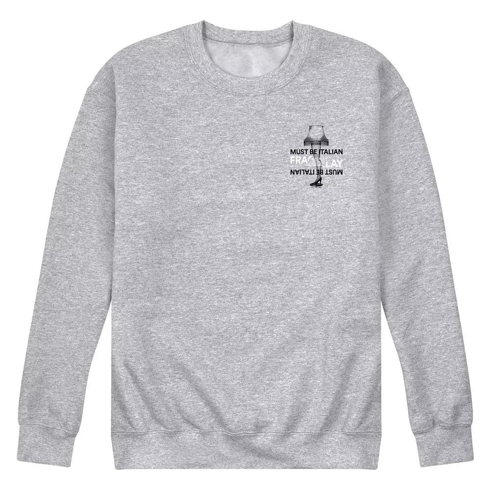 Mens A Christmas Story Must Be Italian Fleece Sweatshirt Product Image