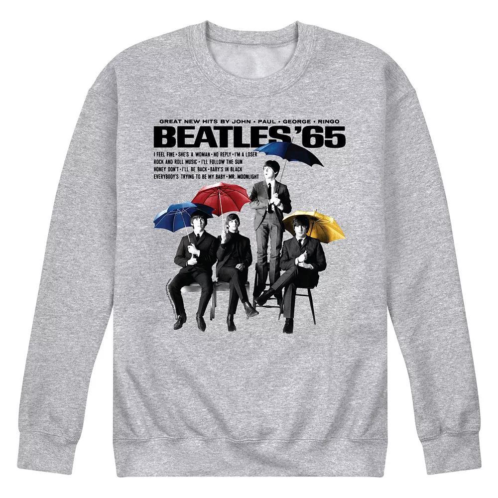 Mens The Beatles 65 Umbrellas Fleece Sweatshirt Product Image