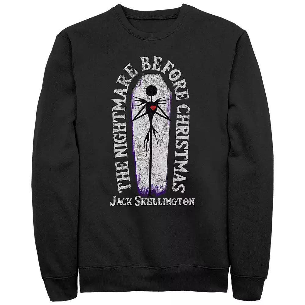 Disney's The Nightmare Before Christmas Jack Skellington Men's Graphic Fleece, Size: Medium, Black Product Image