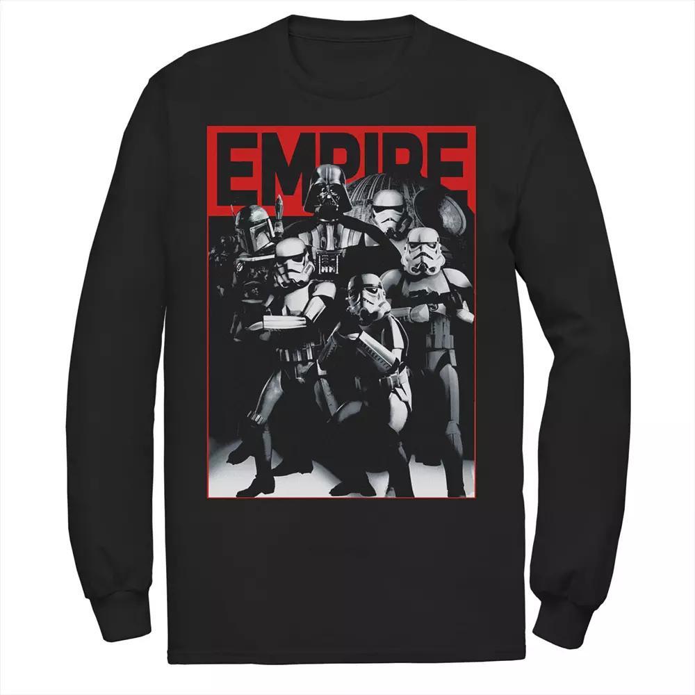 Men's Star Wars Empire Crew Poster Tee, Size: Medium, Black Product Image