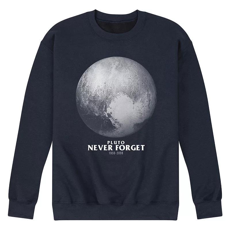 Mens Pluto Fleece Sweatshirt Heather Grey Product Image