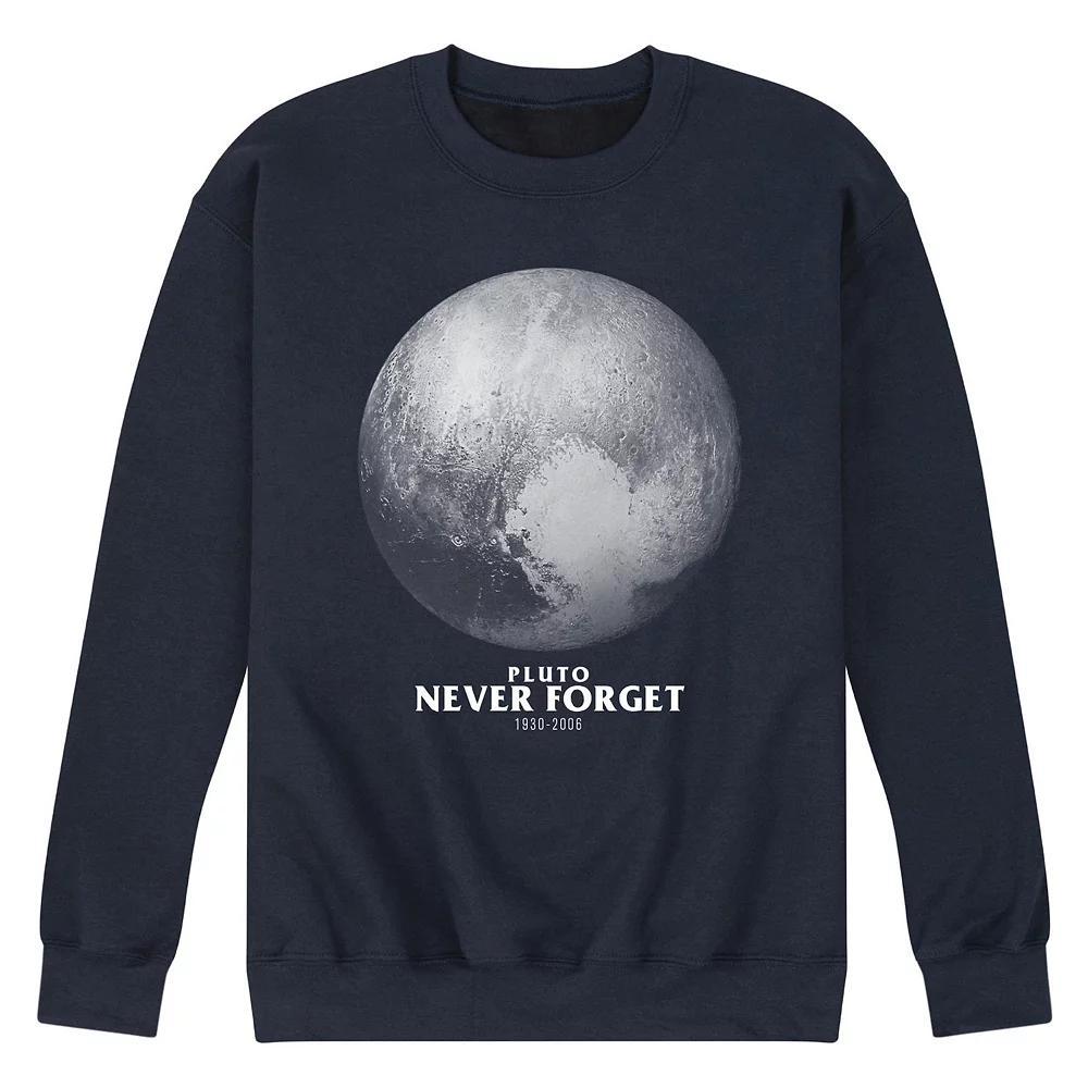 Mens Pluto Fleece Sweatshirt Heather Grey Product Image