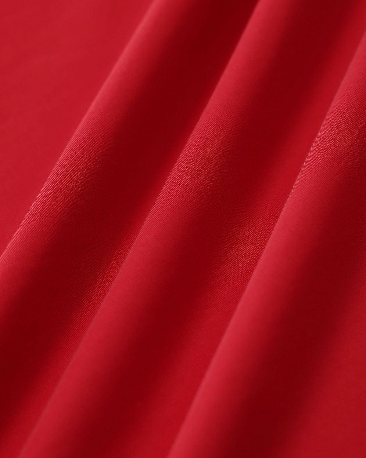 Red Sweetheart Neck Slip Mini Dress Product Image